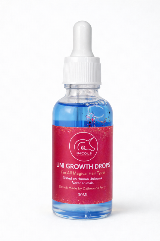 Bottle of Uni Growth Drops